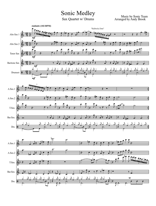 Sonic Sax Medley