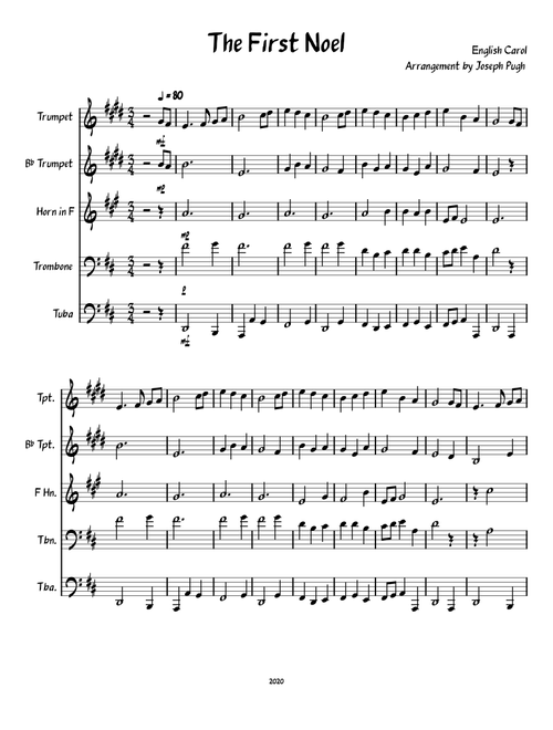 The first noel – Misc Christmas