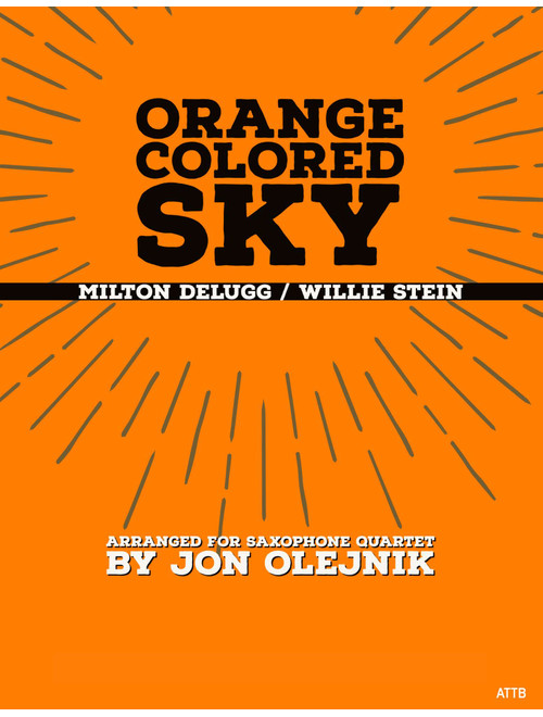 Orange Colored Sky (Arr. Jon Olejnik) - Natalie Cole (Woodwind Ensemble)