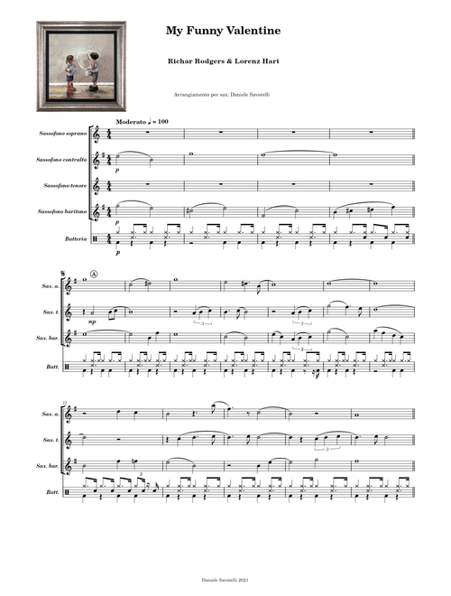 My Funny Valentine per sax