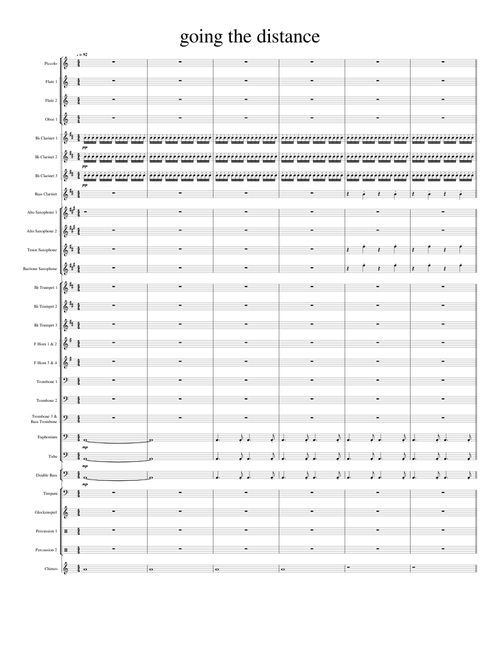 Going the Distance for Concert Band