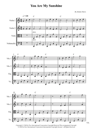 You Are My Sunshine (Viola) Sheet music for Viola (Solo You Are My Sunshine (Viola) Sheet music for Viola (Solo