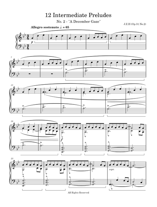 Intermediate Prelude No. 2