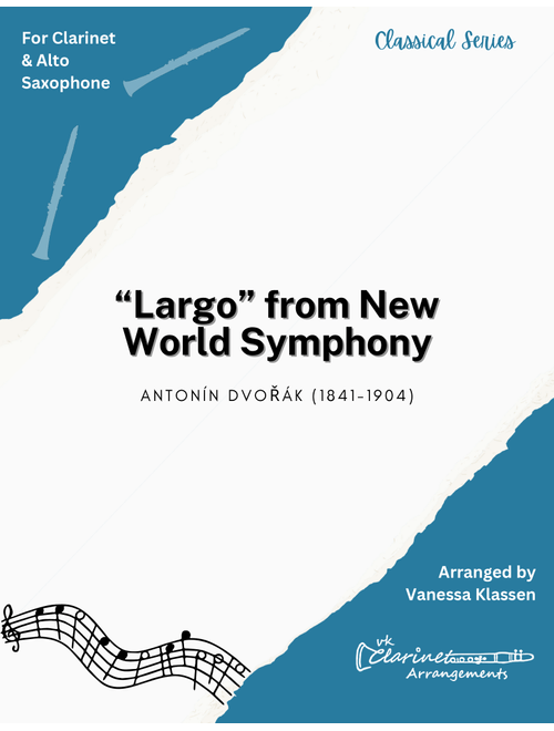 Largo from New World Symphony (Arr. Vanessa Klassen) - Antonín Dvořák (Instrumental Duet)