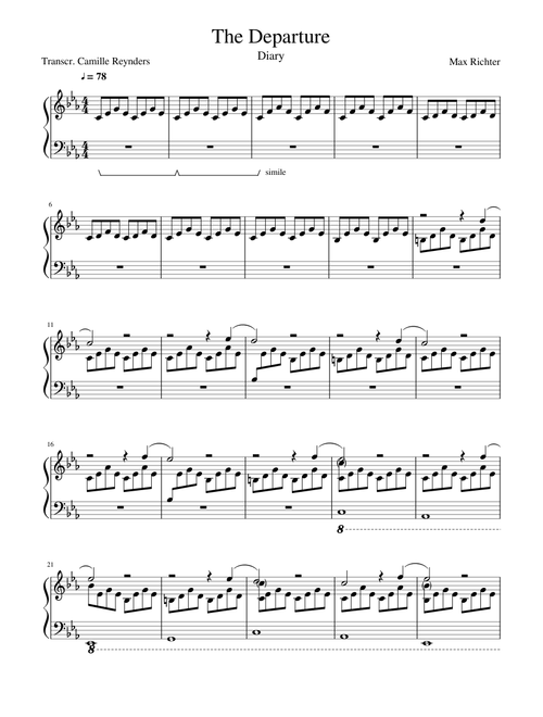 The Departure (Diary) by Max Richter from The Leftovers