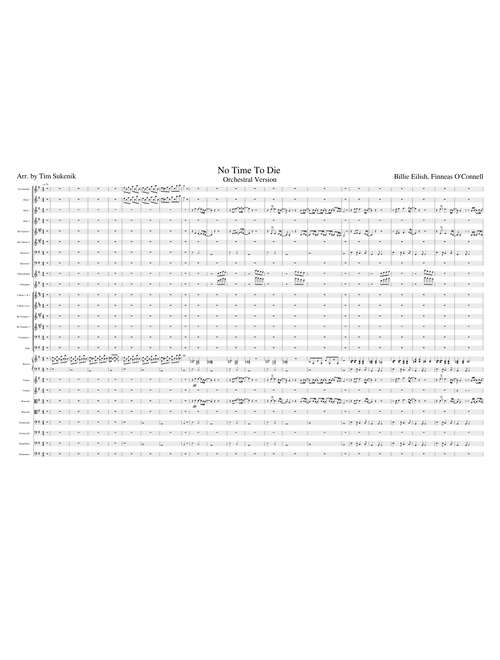 No Time To Die (Orchestral) - Billie Eilish