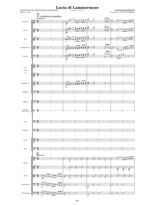 Gaetano Donizetti - Lucia di Lammermoor, No. 2 - La pietade in suo favore