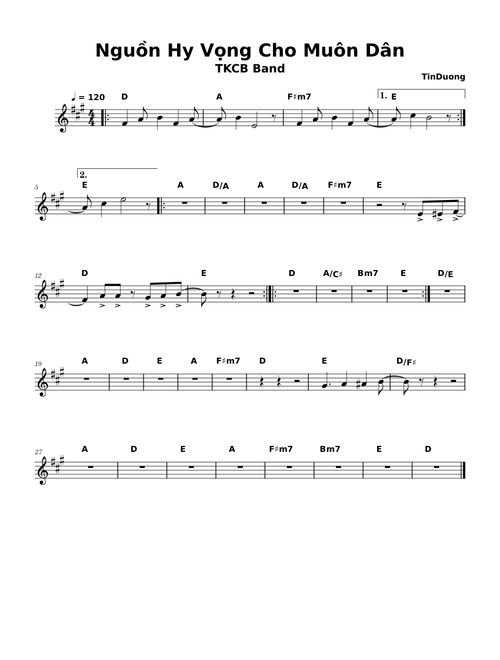 Nguồn Hy Vọng Cho Muôn Dân – trugtinduong