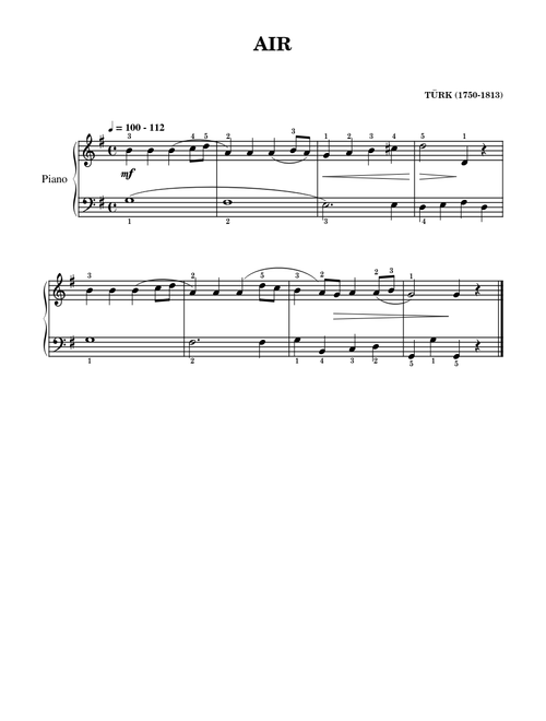 AIR – Daniel Gottlob Türk
