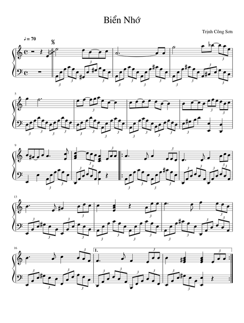 Biển Nhớ - Trịnh Công Sơn