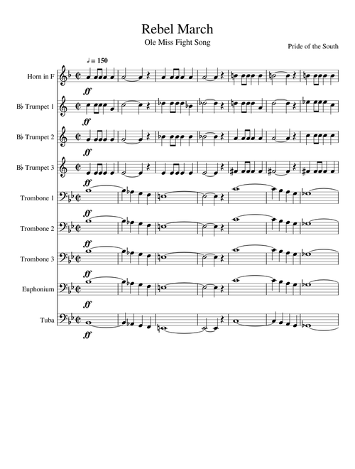Forward Rebels (Ole Miss Fight Song)