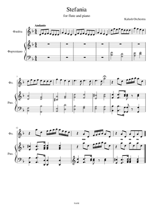 Stefania (Стефанія) - Kalush Orchestra (WIP) Sheet Music for Piano ...