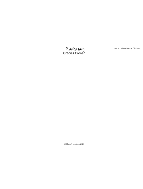 Phonics song