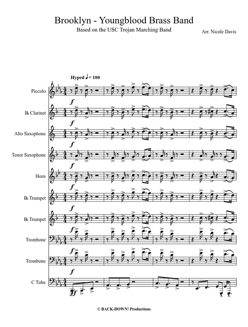 Brooklyn - Youngblood Brass Band (Marching)