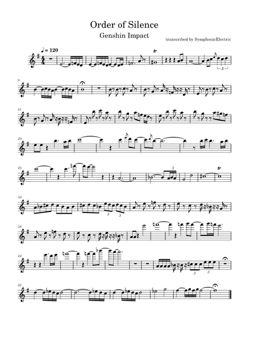 Cyno: Order of Silence - Yu-Peng Chen