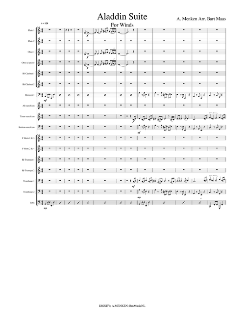 Aladdin Suite For Winds