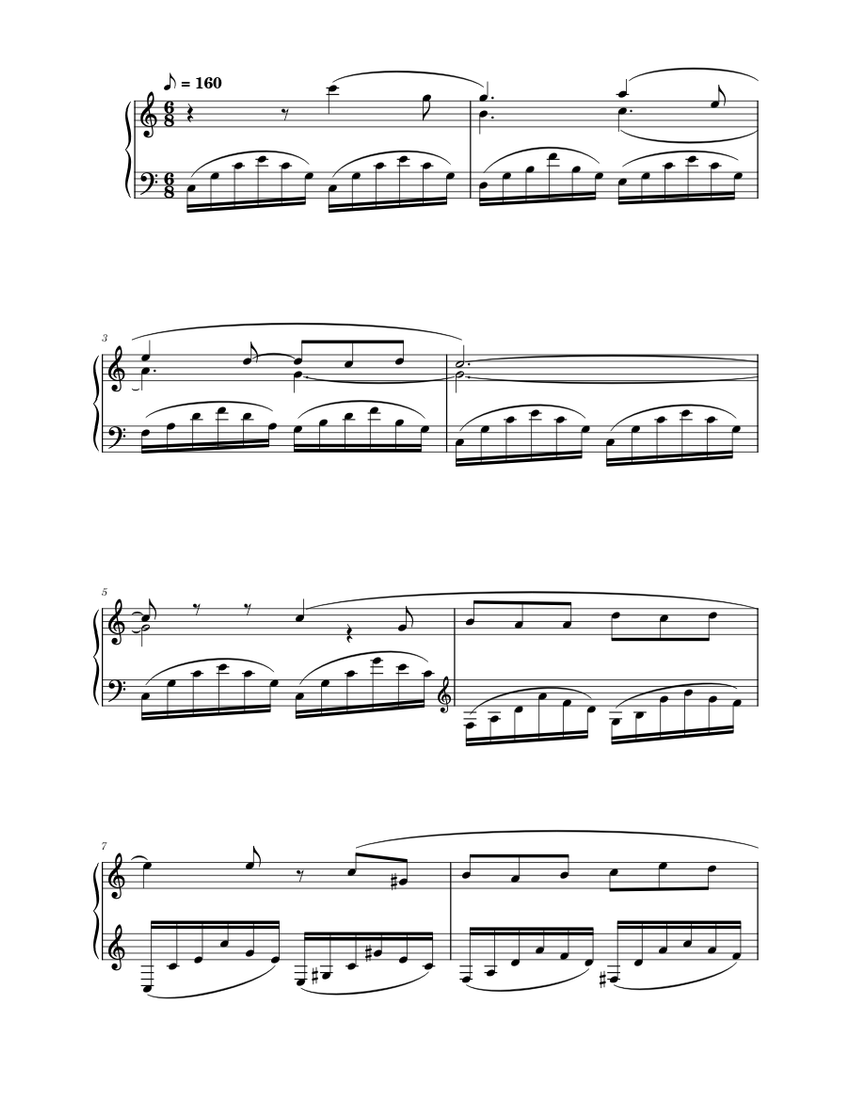 Sogno Francesco Paolo Tosti Sheet music for Piano (Solo)