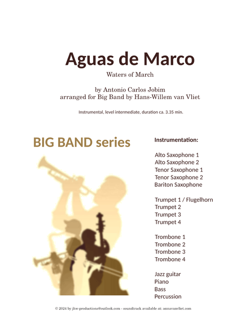 Aguas de Marco (Waters of March) - Antonio Carlos Jobim (arr. for Big Band)