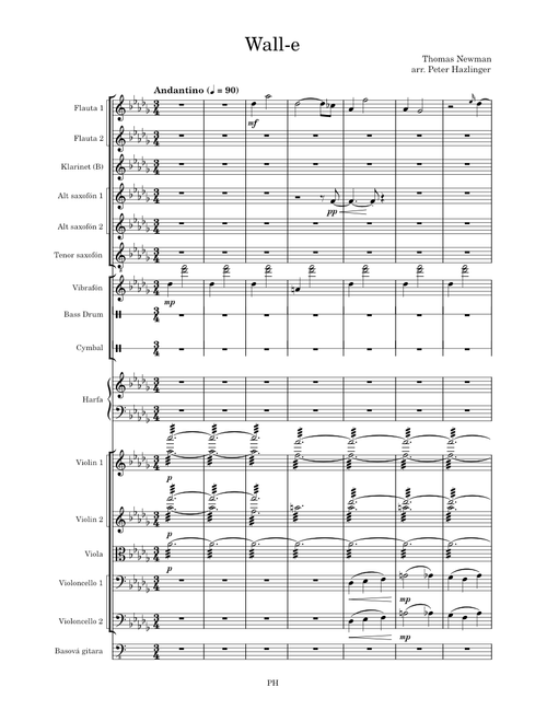 Define Dancing – Thomas Newman The Axiom and Define Dancing from Wall-e – Thomas Newman
