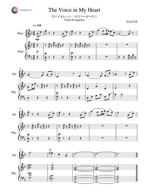 The Voice in My Heart • Violet Evergarden (Excerpt)