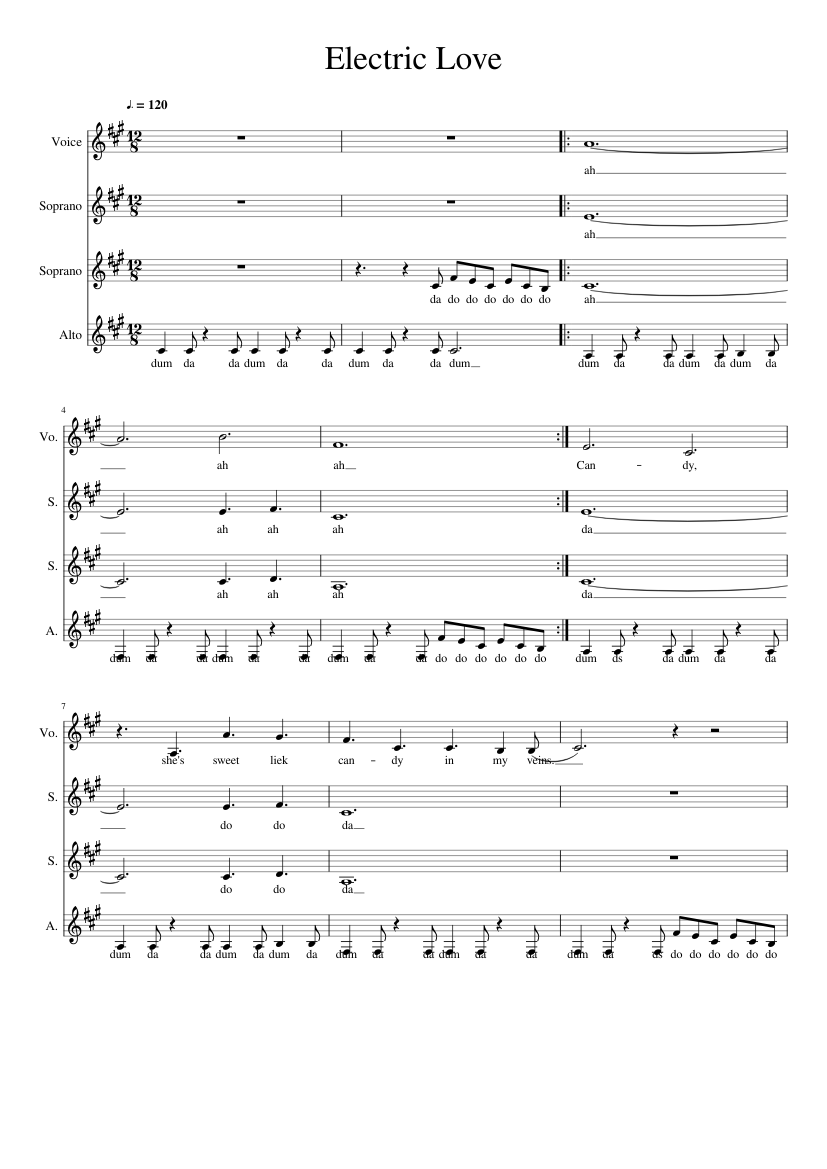 Electric Love Chords