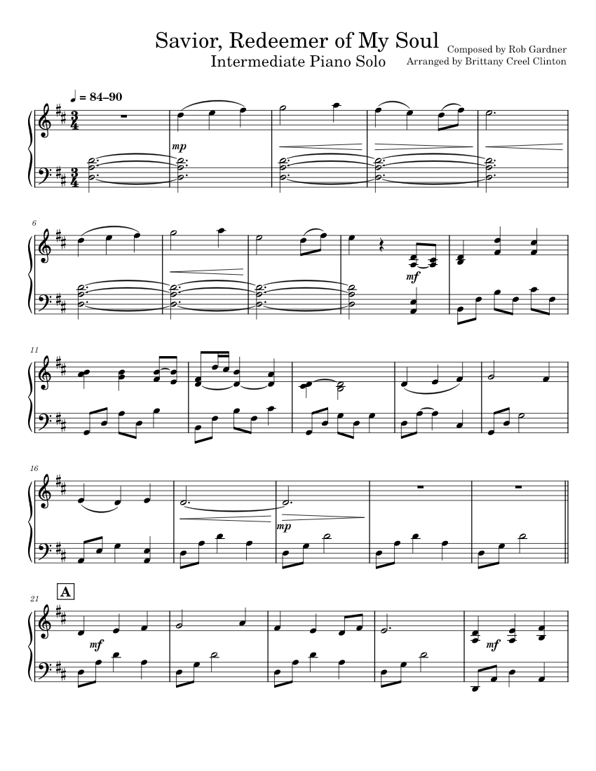 savior-redeemer-of-my-soul-rob-gardner-sheet-music-for-piano-solo