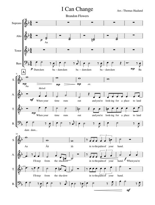 I can change – Brandon Flowers
