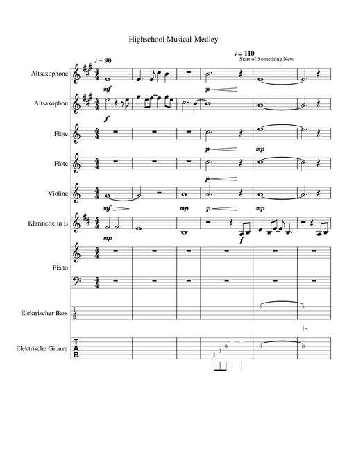 High school Musical Medley