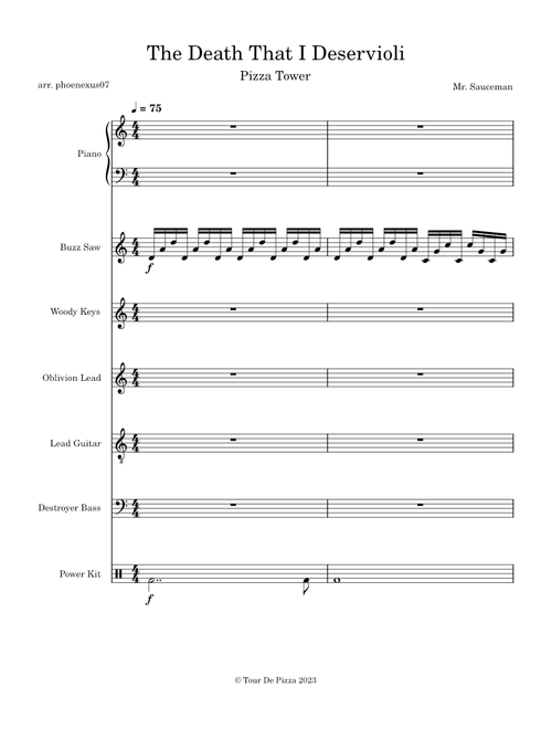 The Death That I Deservioli – Ronan "Mr. Sauceman" de Castel, ClascyJitto & Post Elvis (WIP)