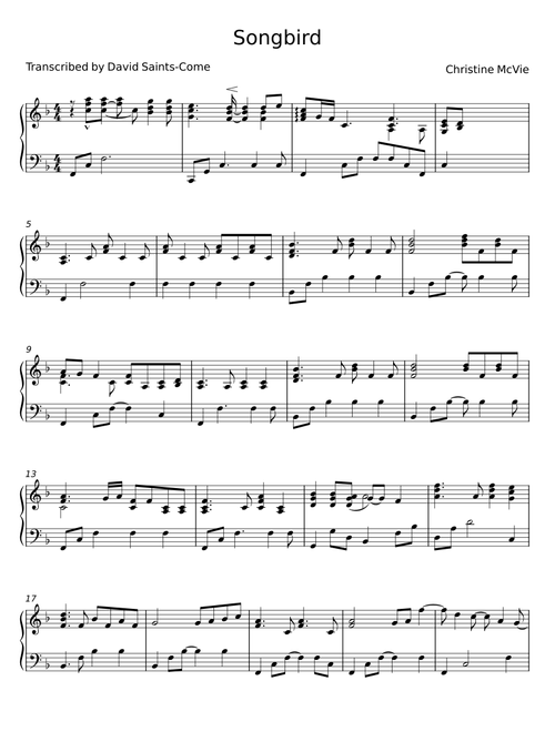 Songbird - Christine McVie