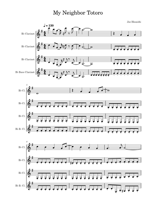 My Neighbor Totoro – Joe Hisaishi