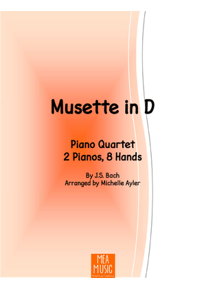 Musette – Johann Sebastian Bach Musette Sheet Music for Piano (Solo ...