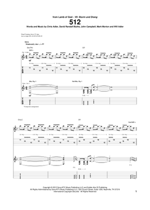 Play Official version of Ashes of the wake Sheet Music by