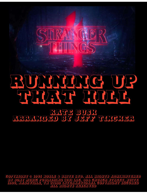 Running Up That Hill (Arr. Jeff Tincher) - Kate Bush (Piano-Vocal-Guitar (Piano Accompaniment))
