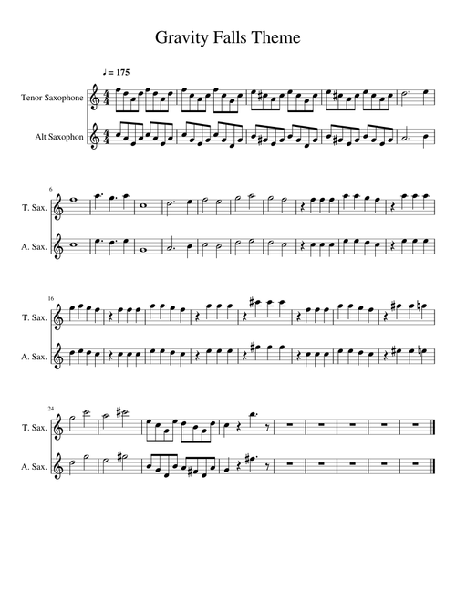 Gravity Falls Theme