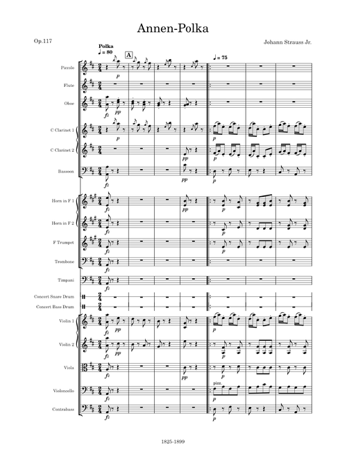 Annen-Polka, Op.117 – Johann Strauss Jr.