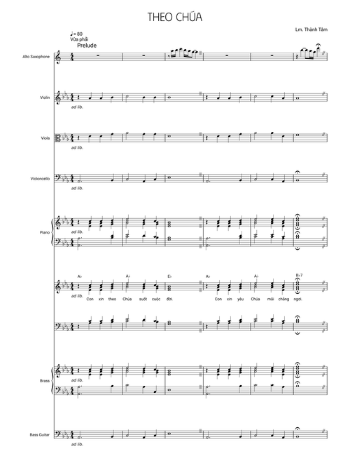 Theo Chúa - Thành Tâm