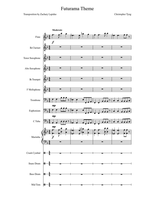 Futurama Theme-Pep Music