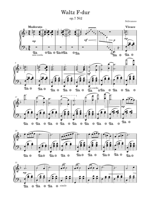 Waltz F-dur – selivanovegor