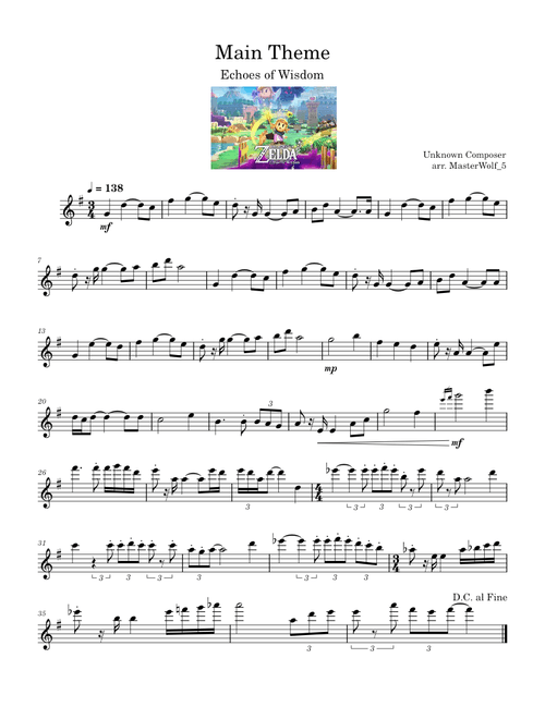 Echoes of Wisdom Main Theme