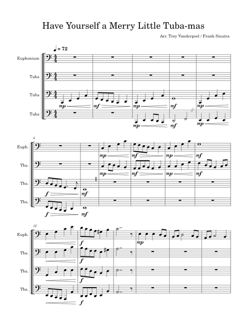 Have yourself a merry little christmas – Frank Sinatra