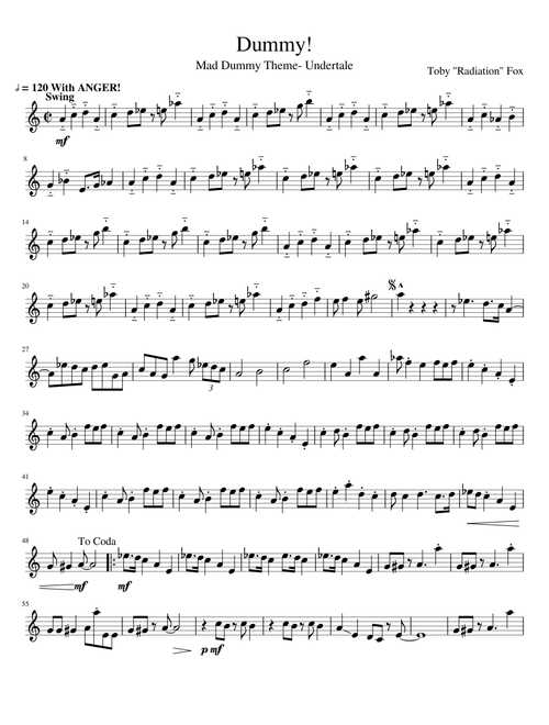 Dummy! Separate Tenor Part (Duet)
