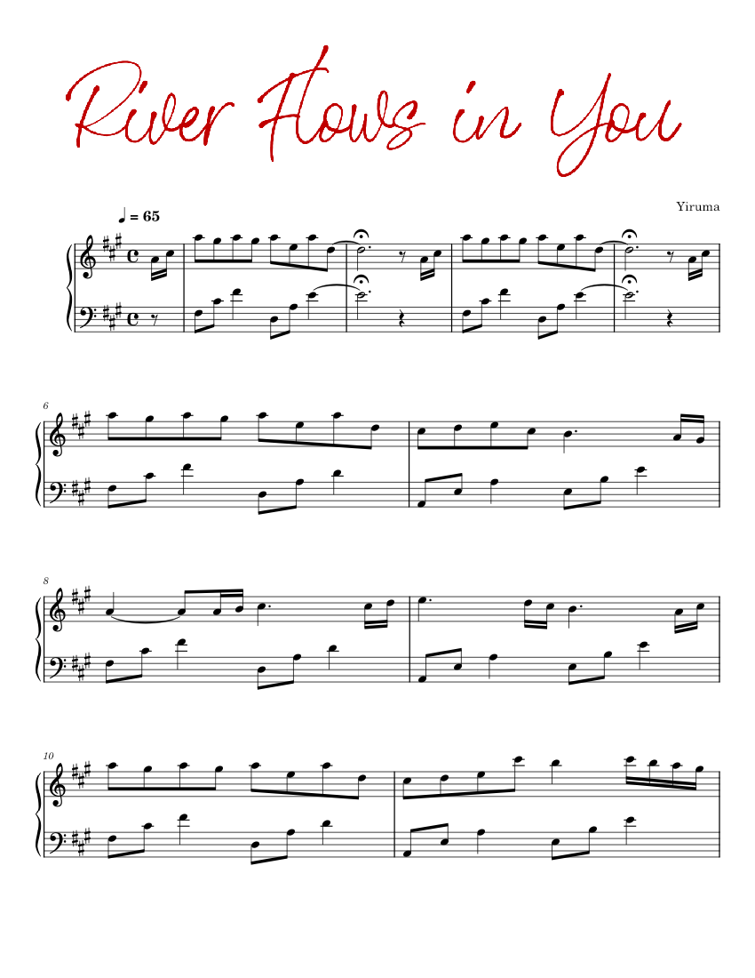 Faber Music Yiruma Solo Easy Piano – France