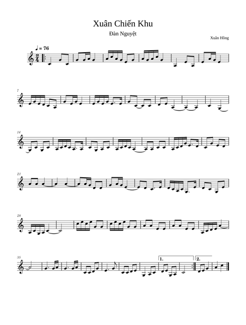 Xuân chiến khu – Xuân Hồng