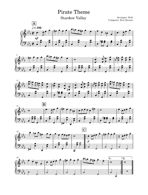 Stardew Valley - Pirate Theme