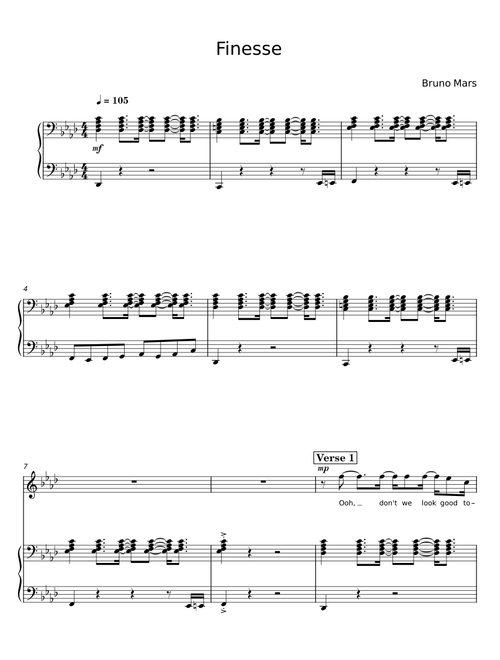Finesse – Bruno Mars