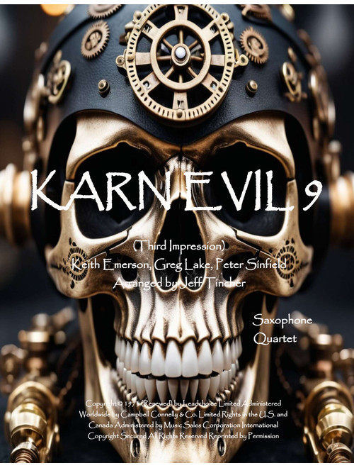 Karn Evil 9 (Third Impression) (Arr. Jeff Tincher) - Greg Lake, Peter Sinfield, Keith Emerson (Woodwind Ensemble)