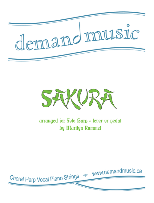 Sakura for solo harp (Arr. Marilyn Rummel) - Traditional Japanese (Harp)
