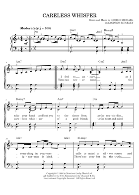 Free George Michael sheet music | Download PDF or print on
