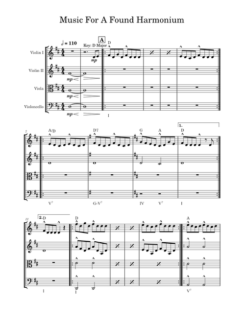 Music for a found harmonium – Penguin Cafe Orchestra